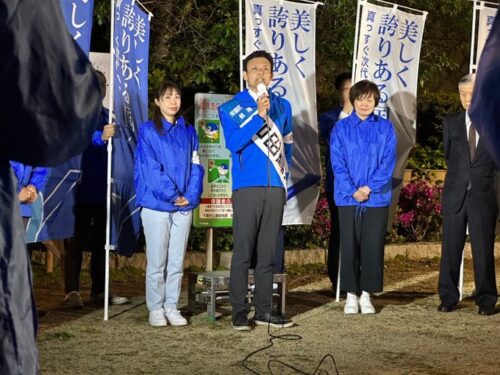 選挙戦終了