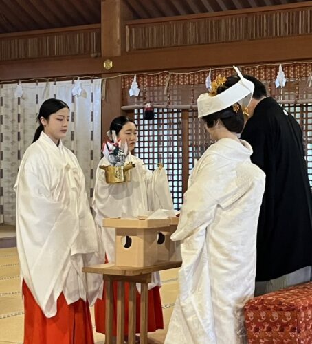 結婚式参列
