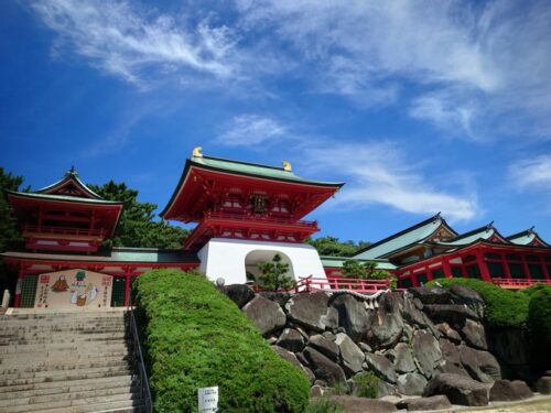 赤間神宮参拝