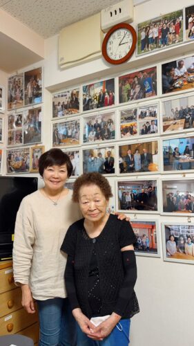 「食べて語ろう会」の代表、中本忠子さん