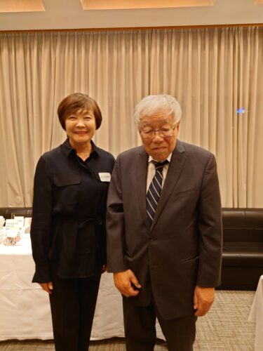 浜田宏一先生のレセプション