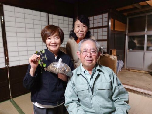 揖斐川町古屋集落の小寺明さん