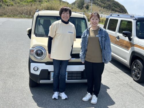 ハスラーで角島