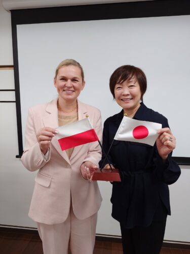 ポーランド国民教育大臣バルバラ・ノバツカ大臣来訪