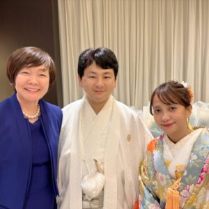 結婚式参列
