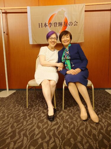 李安妮さんと