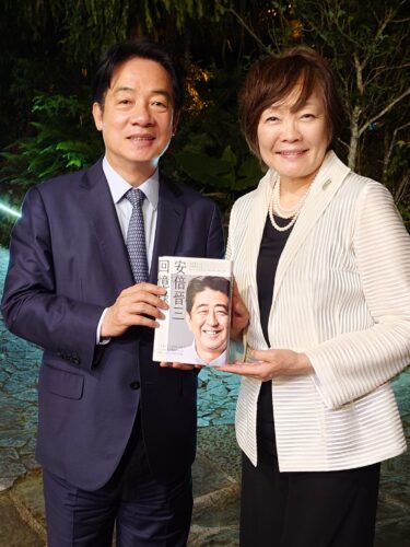 台湾賴清德総統とお食事
