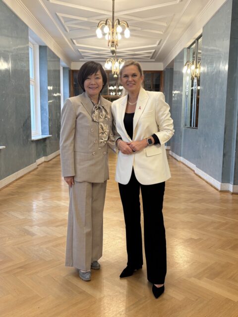 バルバラ・ノヴァツカ国民教育大臣再会