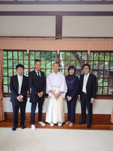 靖國神社正式参拝