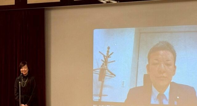 吉田真次代議士後援会の忘年会