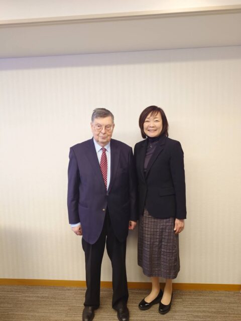 元駐日ロシア大使アファナシエフ氏と