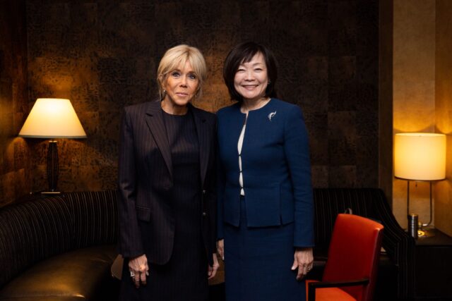 ブリジット・マクロン大統領夫人