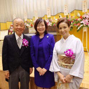 山口泰明氏旭日重光章受章祝賀会