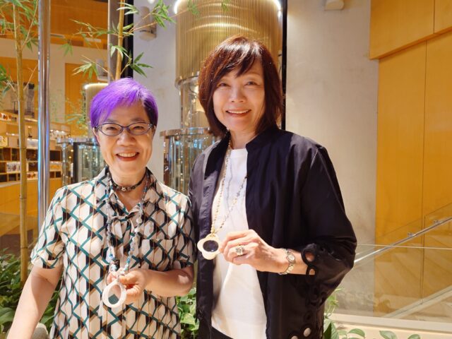 李安妮さんと