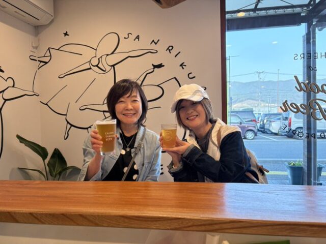 大船渡でSANRIKU BEER!