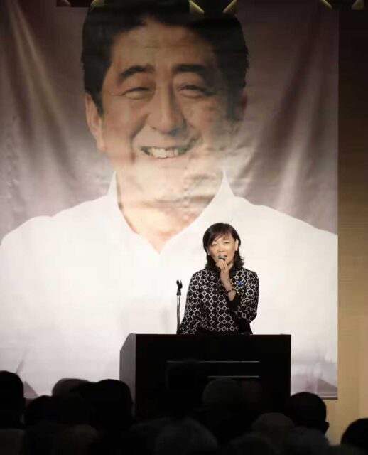 山口で安倍元首相しのぶ会