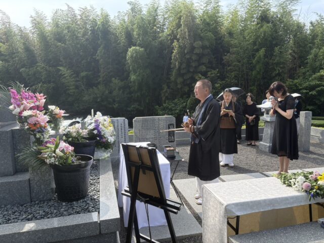 墓参り